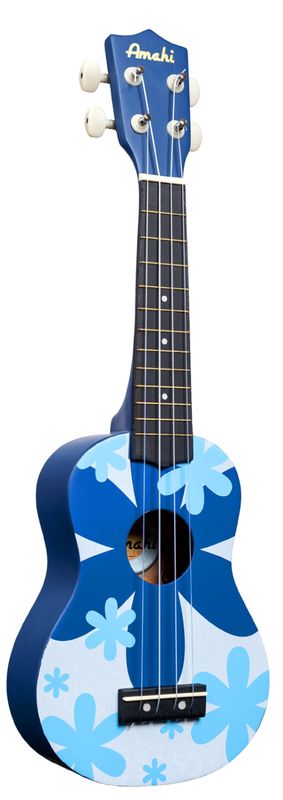 BLUE FLOWER UKULELE