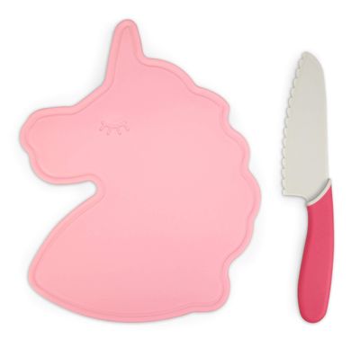 UNICORN CUTTING BOARD &amp; KNIFE SET