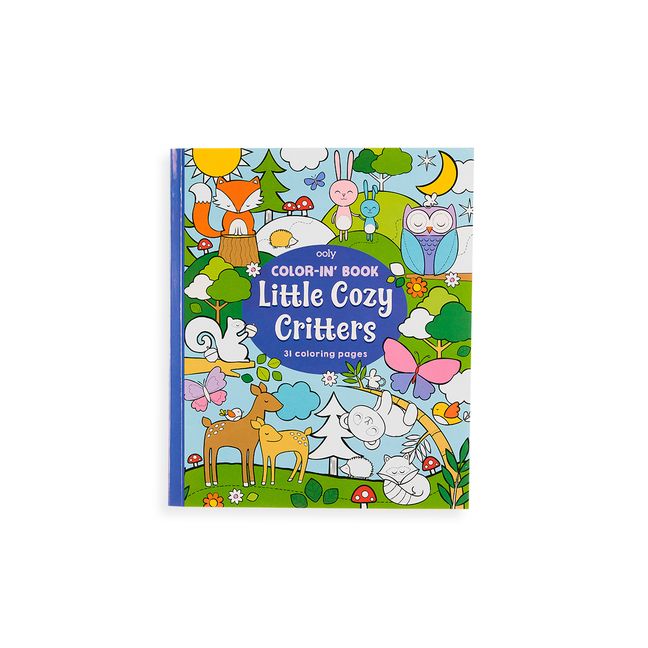 LITTLE COZY CRITTERS COLOR-IN