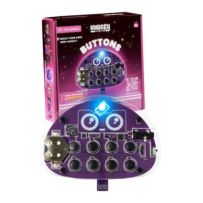WACKY ROBOT BUTTONS