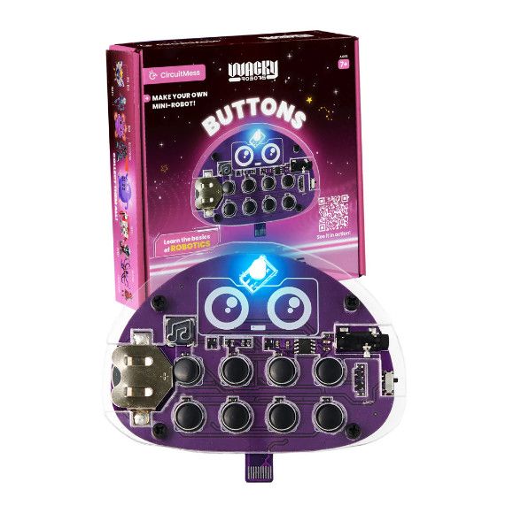 WACKY ROBOT BUTTONS