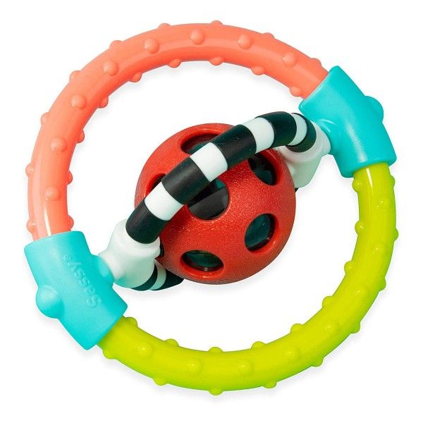 SPIN &amp; CHEW RING RATTLE