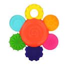 FLOWER SILICONE RATTLE TEETHER