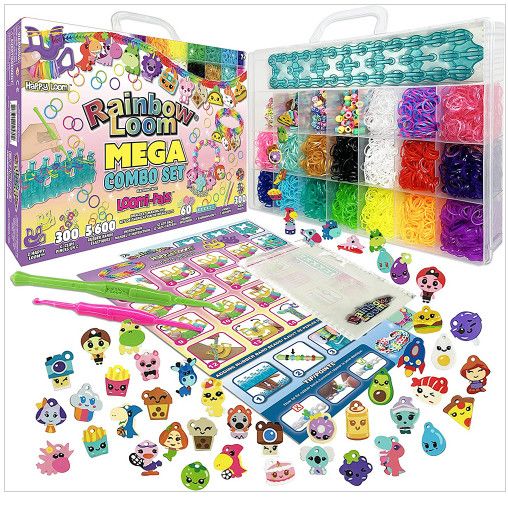 MEGA COMBO SET LOOMI-PALS RAINBOW LOOM