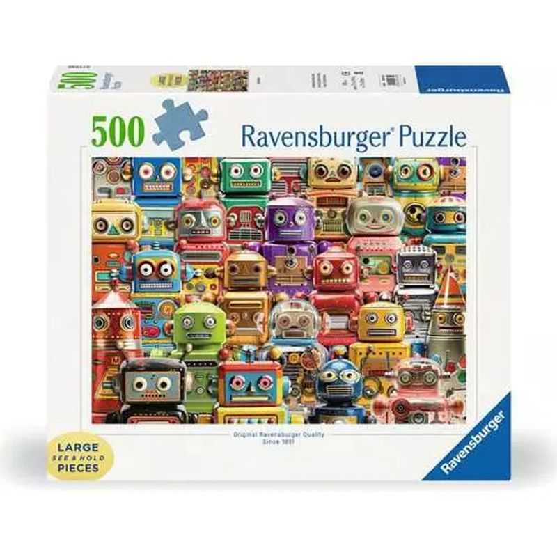 RETRO ROBOTS LARGE FORMAT 500 PC