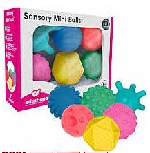 SENSORY MINI BALLS 6 PC