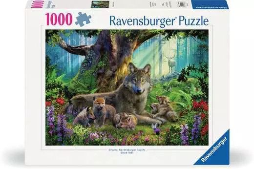 WOLVES IN THE FOREST 1000 PC