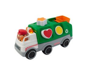 SHAPE SORTING R E C YCLING TRUCK