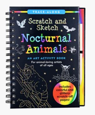 SCRATCH &amp; SKETCH NOCTURNAL  ANIMALS