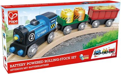 BATTERY POWERED ROLLING STOCK SET