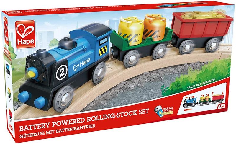BATTERY POWERED ROLLING STOCK SET