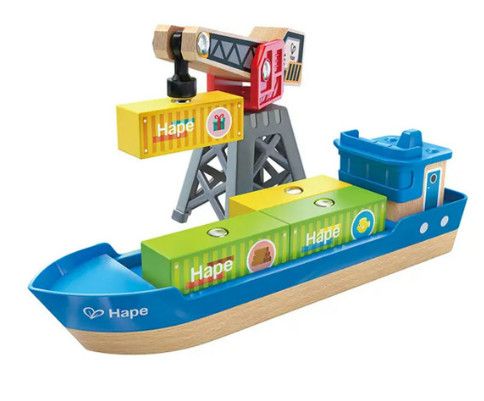 CARGO SHIP &amp; CRANE
