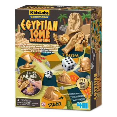 GAMEMAKER /EGYPTIAN TOMB DIG &amp; PLAY  GAME
