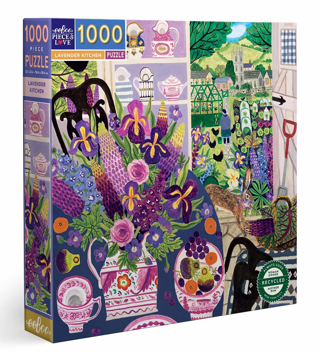 LAVENDER KITCHEN 1000 PC