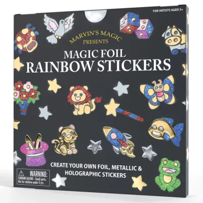 RAINBOW FOIL STICKERS