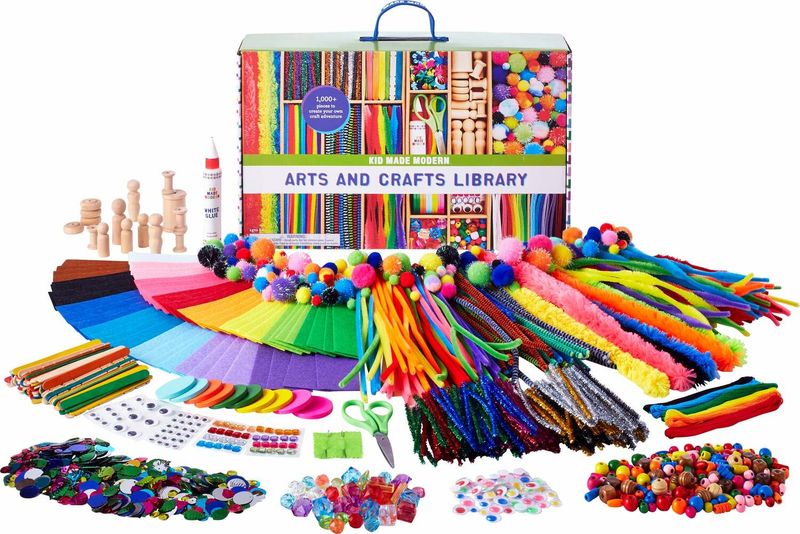 ARTS &amp; CRAFTS LIBRARY  MADE MODERN CRAFT SUPPLIES LIBRARY