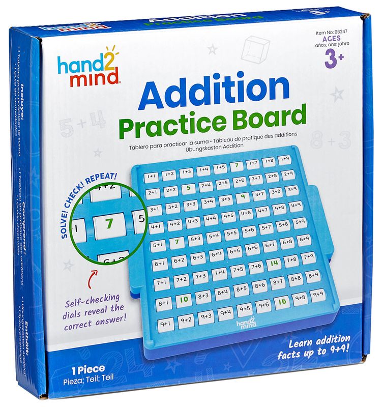 ADDITION PRACTICE BOARD