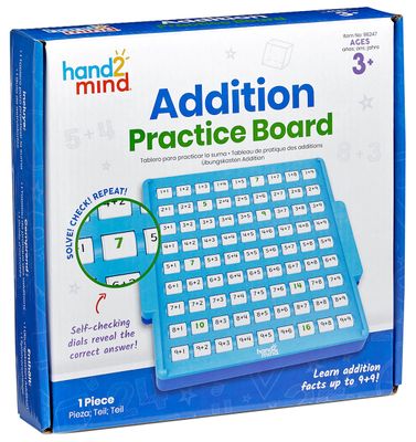 ADDITION PRACTICE BOARD