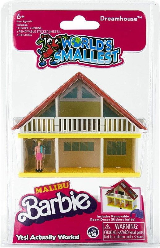 BARBIE DREAM HOUSE MALIBU WORLD&#39;S SMALLEST