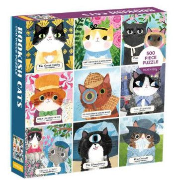 BOOKISH CATS 500 PC