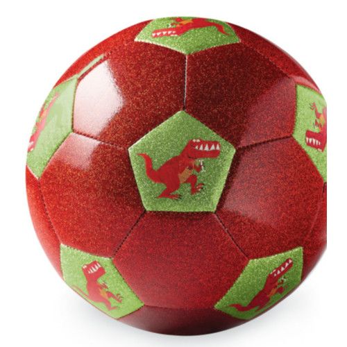 DINOSAUR GLITTER SOCCER BALL SIZE 3