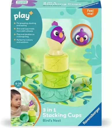 BIRD&#39;S NEST 3 IN 1 STACKING CUPS