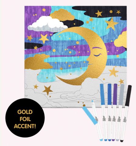 CELESTIAL GOLD FOIL COLORING KIT