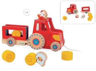 FARM PULL ALONG TRACTOR FOSTER ADOPT