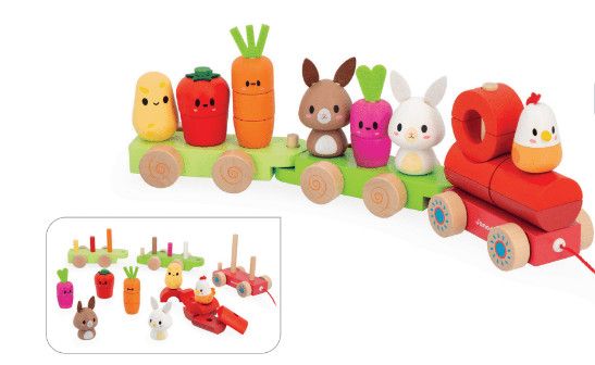 FARM PULL ALONG STACKER TRAIN