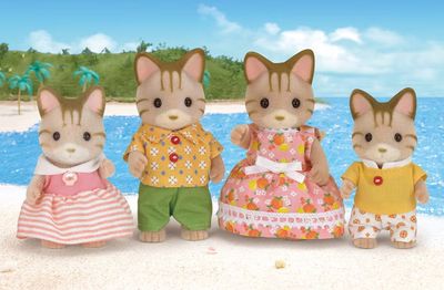 SANDY/STRIPED CAT FAMILY