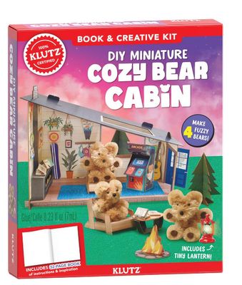 DIY MINI COZY BEAR CABIN