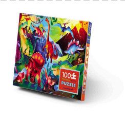 DINOSAUR WORLD HOLOGRAPHIC 100 PC