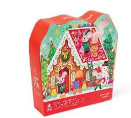 GINGERBREAD HOUSE 36 PC