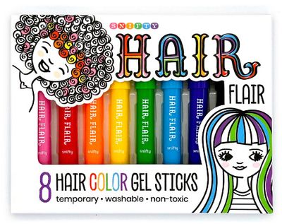 HAIR FLAIR - HAIR COLOR GEL STICK SET