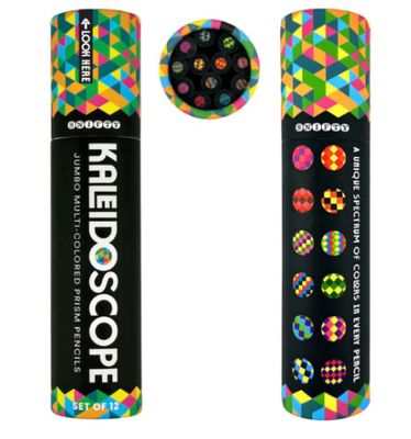 KALEIDOSCOPE COLORED PENCILS 12 PC