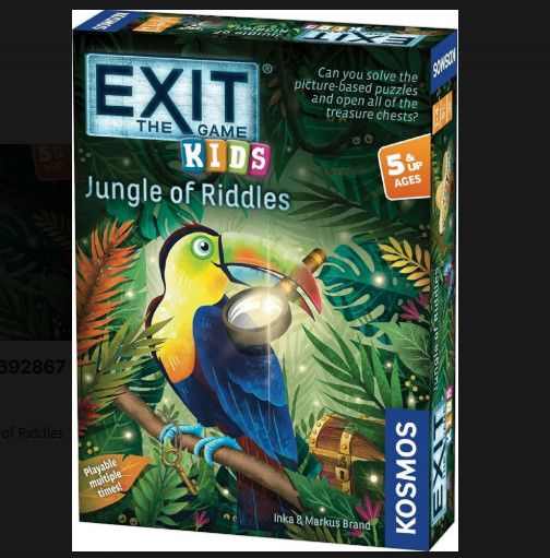 EXIT KIDS JUNGLE OF RIDDLES