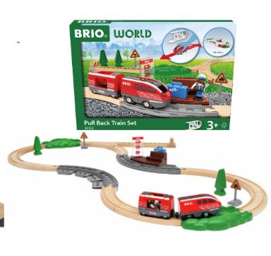 BRIO TRAIN SET PULLBACK