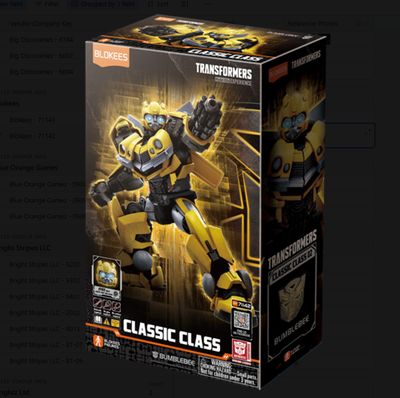 TRANSFORMERS  BUMBLEBEE