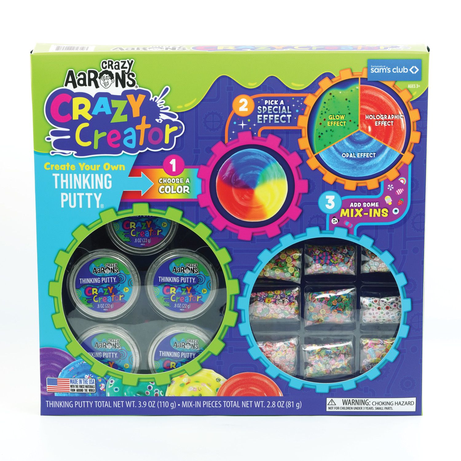 CRAZY CREATOR CREATE YOUR OWN THINKING PUTTY KIT