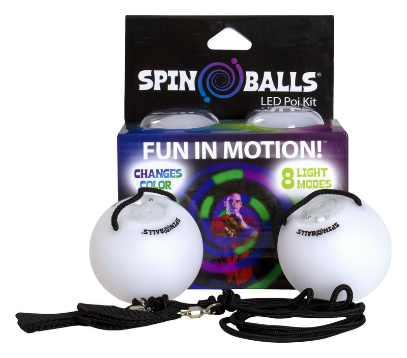 SPINBALLS GLOW LED POI KIT