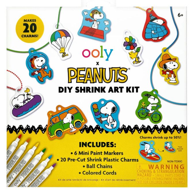 PEANUTS DIY SHRINK ART KIT