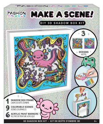 MAKE A SCENE! DIY 3D SHADOW BOX KIT