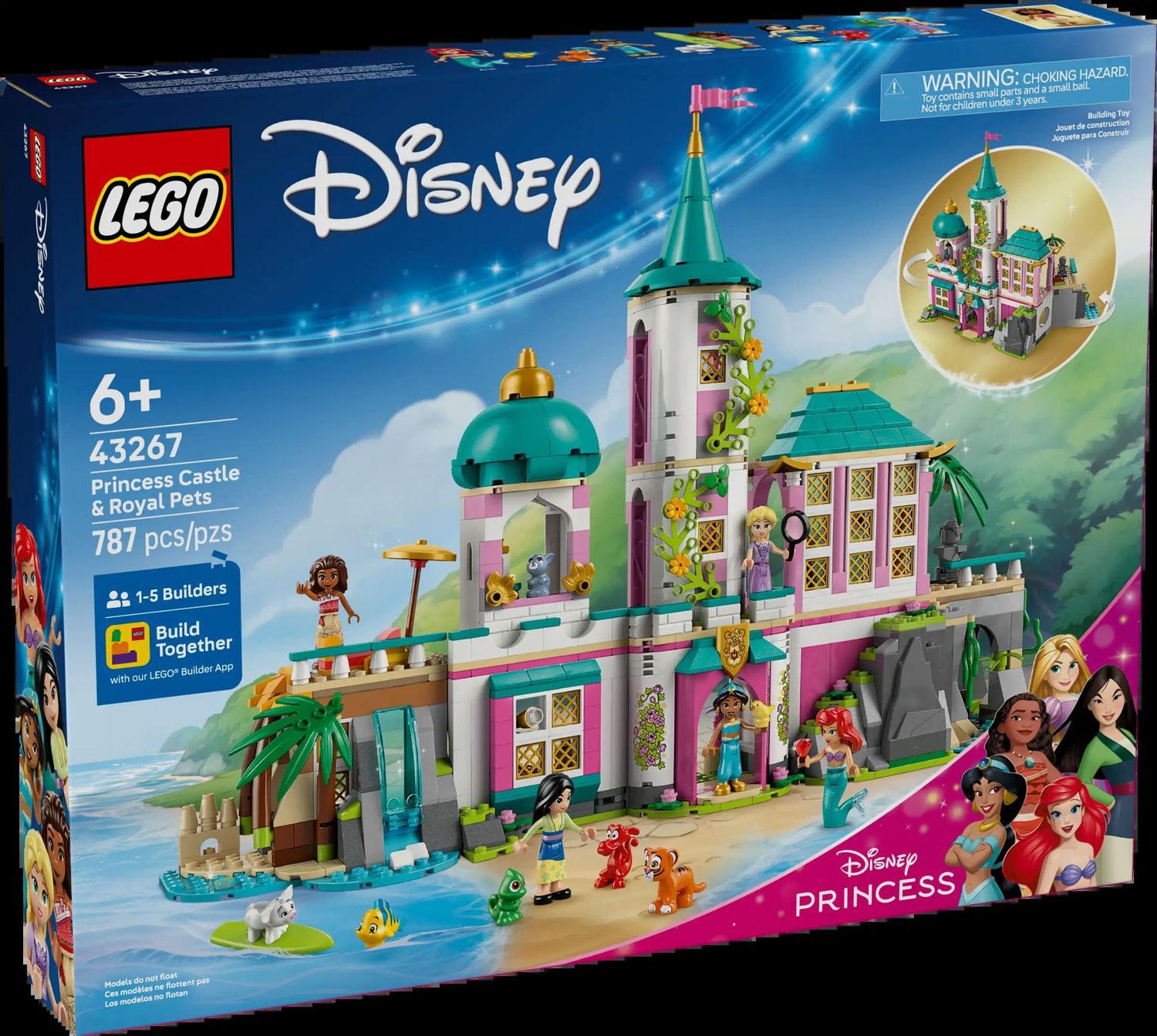 DISNEY PRINCESS CASTLE &amp; ROYAL PETS