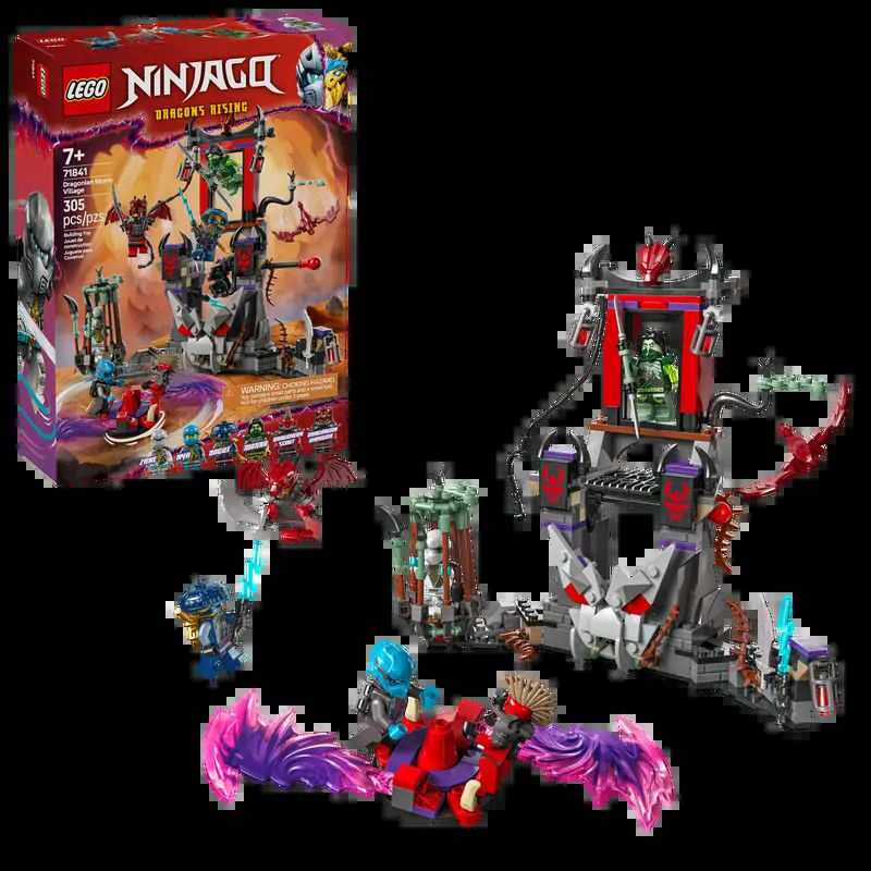 NINJAGO DRAGONIAN STORM VILLAGE