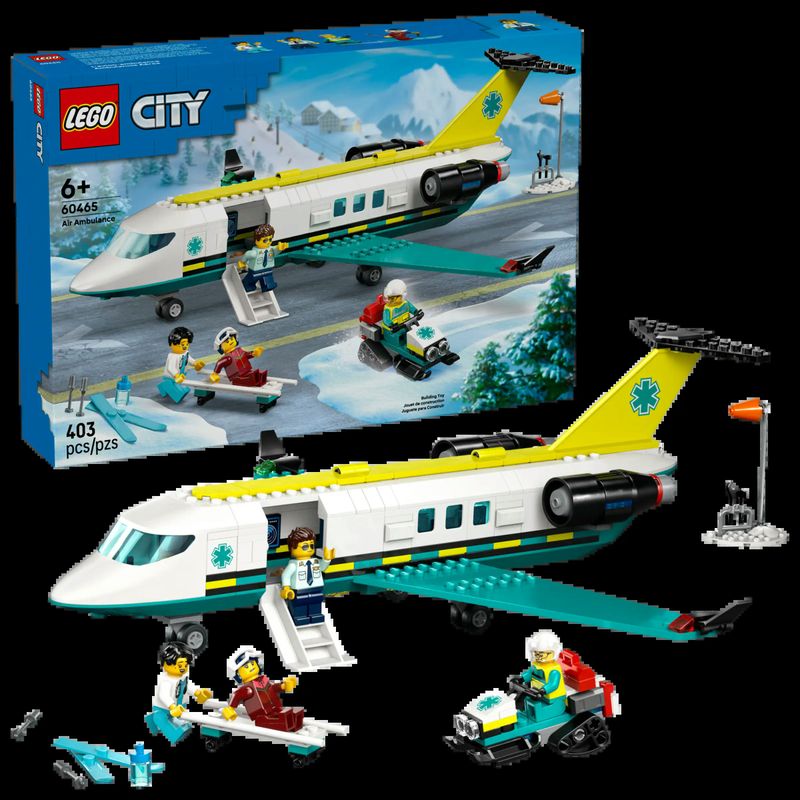 CITY EMERGENCY AIR AMBULANCE AIRPLANE
