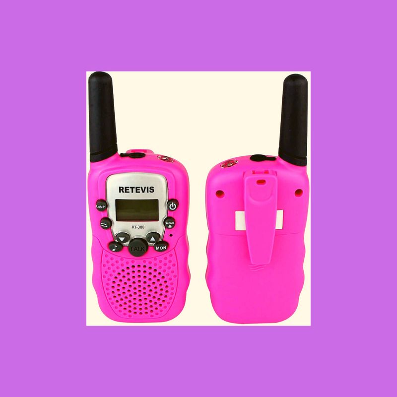 PINK WALKIE TALKIES