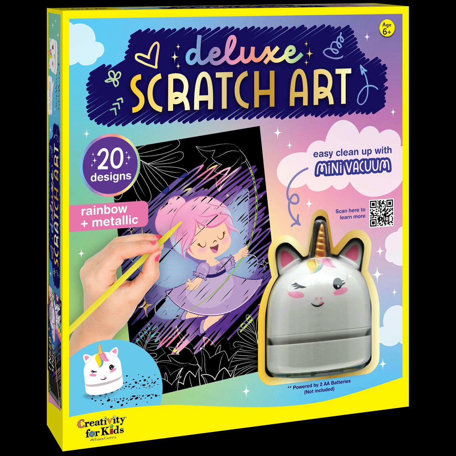 UNICORN DELUXE SCRATCH ART MINI VACUUM