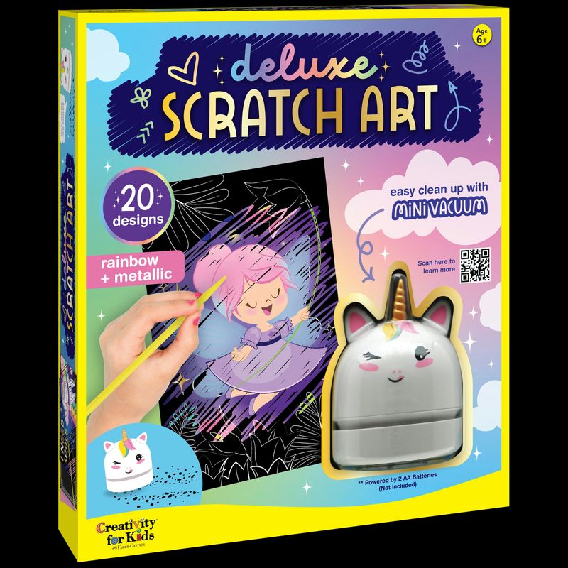 UNICORN DELUXE SCRATCH ART MINI VACUUM
