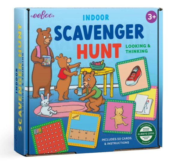 INDOOR SCAVENGER HUNT GAME