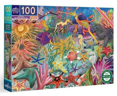 SEAHORSES, SEA STARS &amp; SEA SLUGS 100 PC